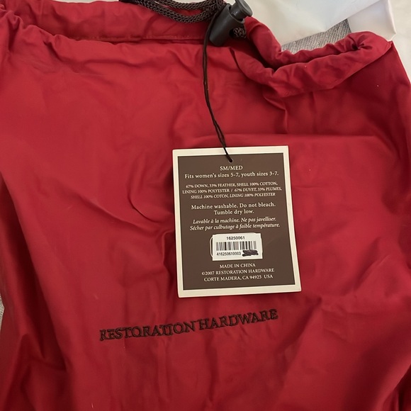 2 Pairs of Restoration Hardware Foot Duvets, large size - Picture 7 of 8